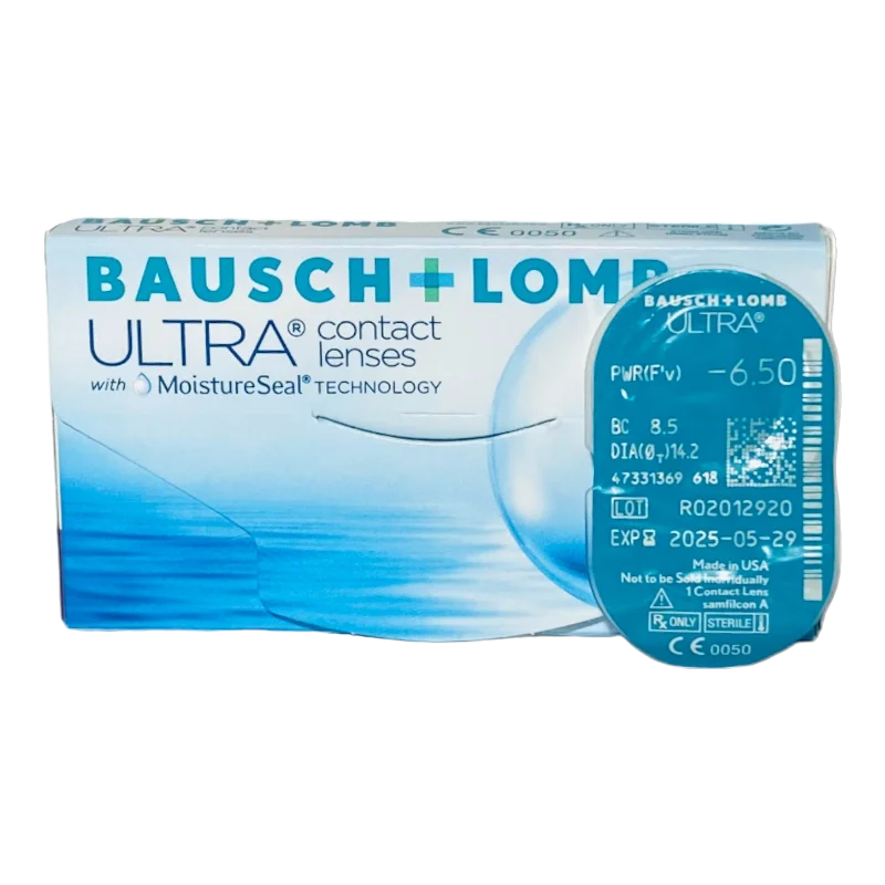 ULTRA SFERICAL CONTACT LENSES 1 BAUSCH & LOMB ULTRA CONTACT LENSES (3+1 PACK) - Image 1